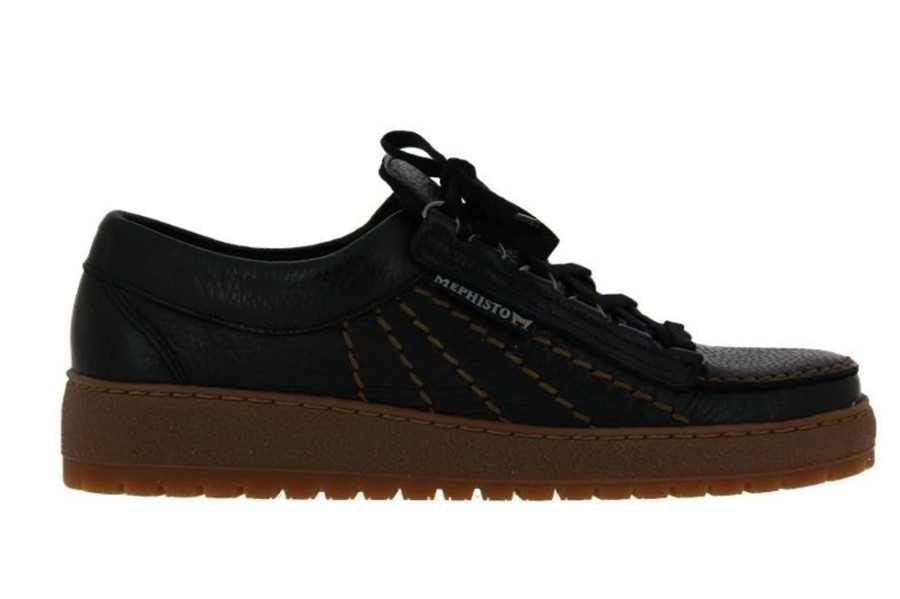 Herren Mephisto Schnurer | Mephisto Sneaker Rainbow Black Oregon (44)