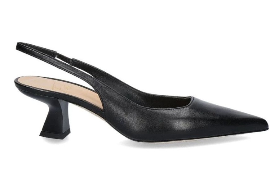 Damen Roberto Festa Pumps | Roberto Festa Slingpumps Arabel Nappa Nero