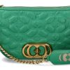 Damen La Carrie Taschen | La Carrie Schultertasche Leather Green