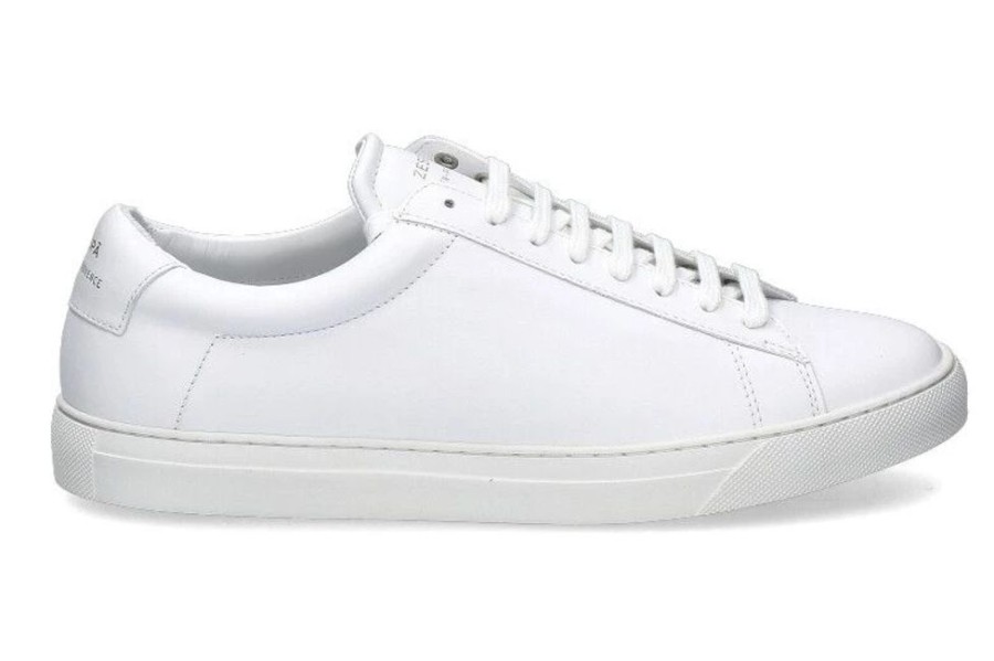 Herren Zespa Sneakers | Zespa Sneaker Apla Nappa White