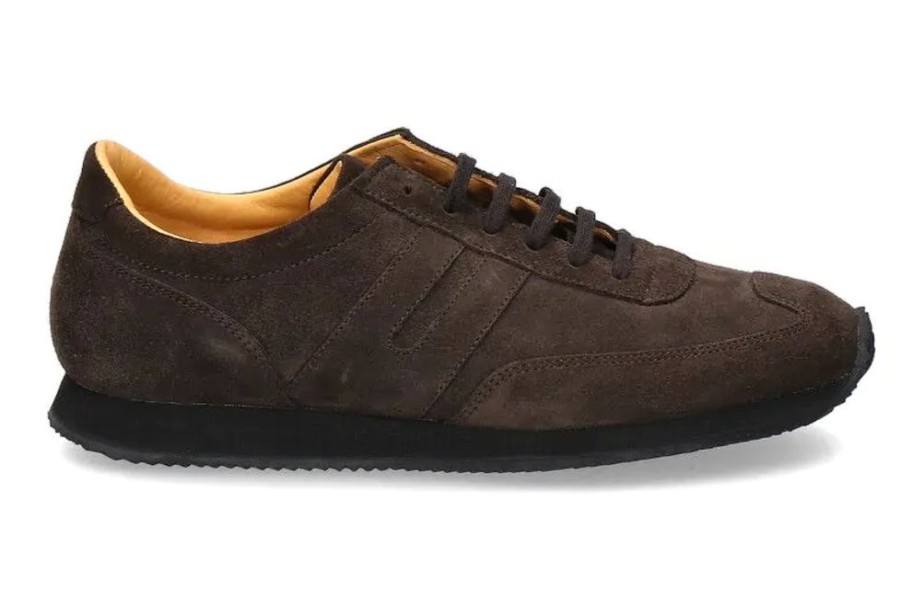 Herren Ludwig Reiter Sneakers | Ludwig Reiter Sneaker Marathon Velours Mocca (44)