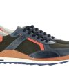 Herren Galizio Torresi Sneakers | Galizio Torresi Sneaker Foulard Blu Seta Mime (41)