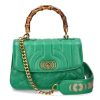 Damen La Carrie Taschen | La Carrie Henkeltasche Leather Green