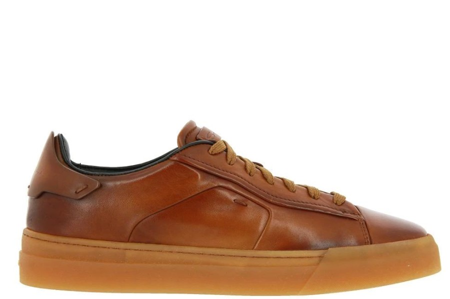 Herren Santoni Sneakers | Santoni Sneaker Mbgt Brown