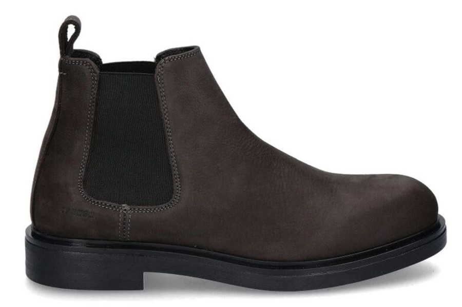 Herren Copenhagen Stiefeletten / Stiefel | Copenhagen Chelsea Boot Nabuc Off Black