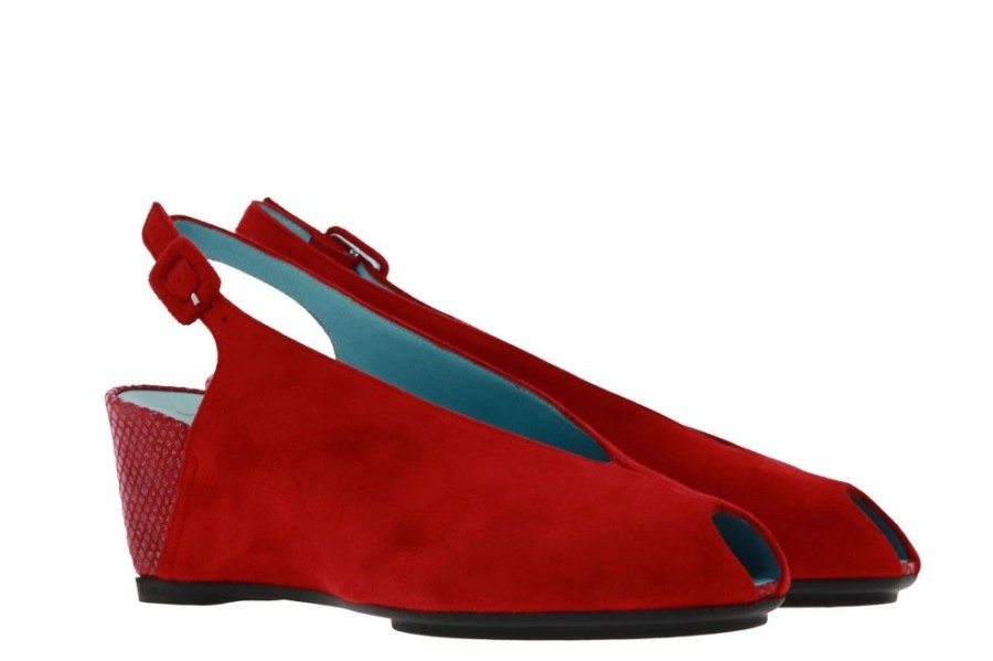 Damen Thierry Rabotin Keilschuhe | Thierry Rabotin Keilsandale Cali Forever Rosso (36)