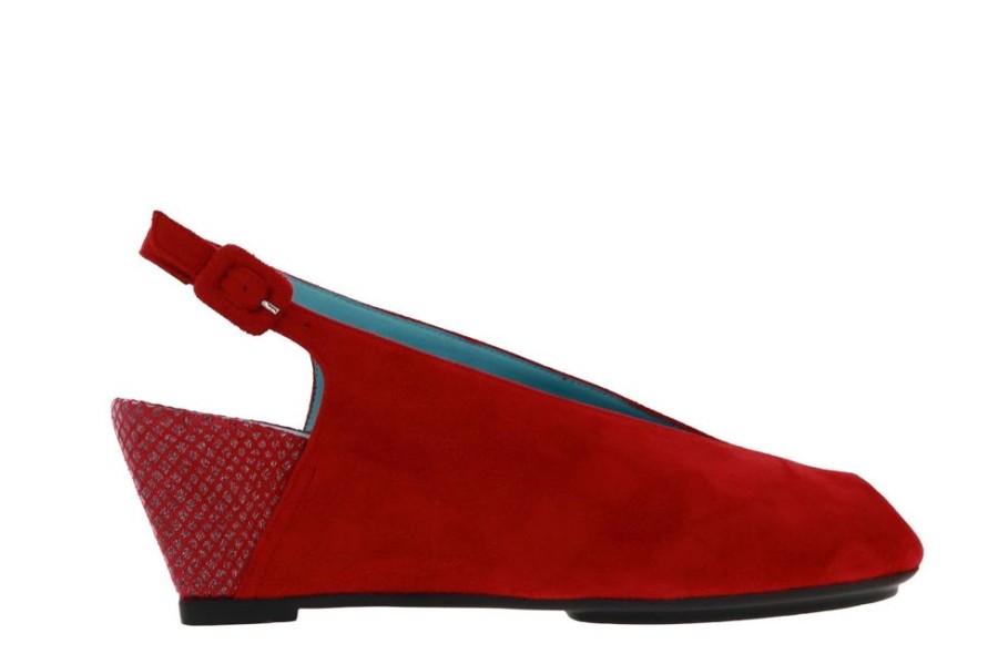 Damen Thierry Rabotin Keilschuhe | Thierry Rabotin Keilsandale Cali Forever Rosso (36)