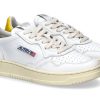 Damen Autry Sneaker | Autry Sneaker Low Woman White Yellow Ll30