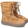 Damen Moon Boot Booties | Moon Boot Snowboots Ltrack Suede Biscotto