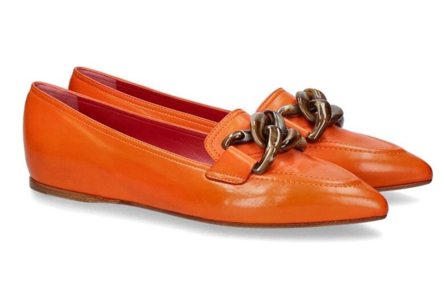 Damen Pas de rouge Slipper | Pas De Rouge Slipper Elk Di Glove Arancio