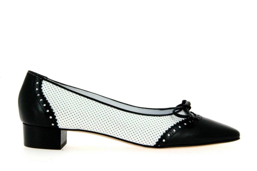 Damen Maretto Pumps | Maretto Pumps Bianco Nero (38U00Bd)