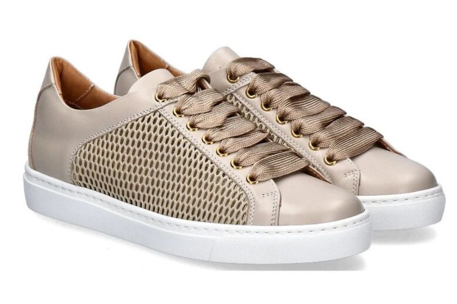 Damen Camerlengo Sneaker | Camerlengo Sneaker Galaxi Tortora Tessuto Rete Beige