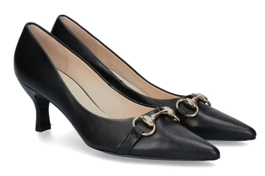 Damen Hu00f6gl Pumps | Hu00F6Gl Pumps Premiumsheep Leder Schwarz (37 )