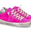 Damen Philippe Model Sneaker | Philippe Model Sneaker Paris Gipsy Daim Fucsia