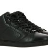 Herren Galizio Torresi Sneakers | Galizio Torresi High Top Sneaker Foulard Nero (43)