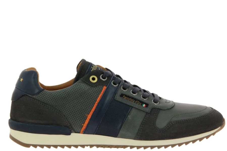 Herren Pantofola d' Oro Sneakers | Pantofola D'Oro Sneaker Carpi Uomo Low Dark Shadow