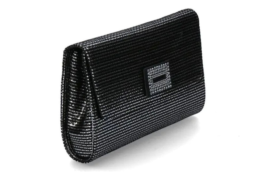 Damen Brunate Taschen | Brunate Clutch Bet Silver Strass