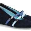 Damen Thierry Rabotin Keilschuhe | Thierry Rabotin Keilballerina Torbis Camoscio Darkblu (38)