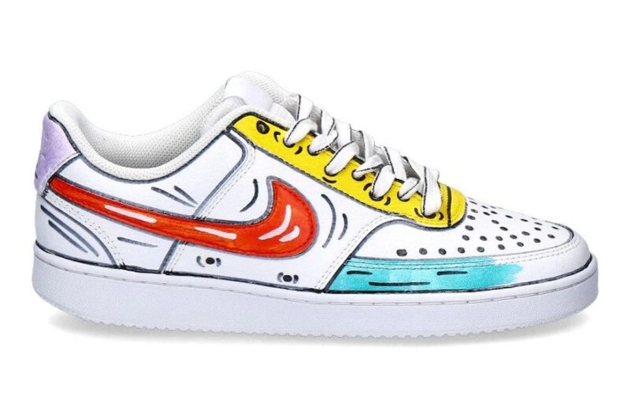 Herren Ballo Da Sola Sneakers | Nike By Ballodasola Sneaker Court Vision 4 Colori