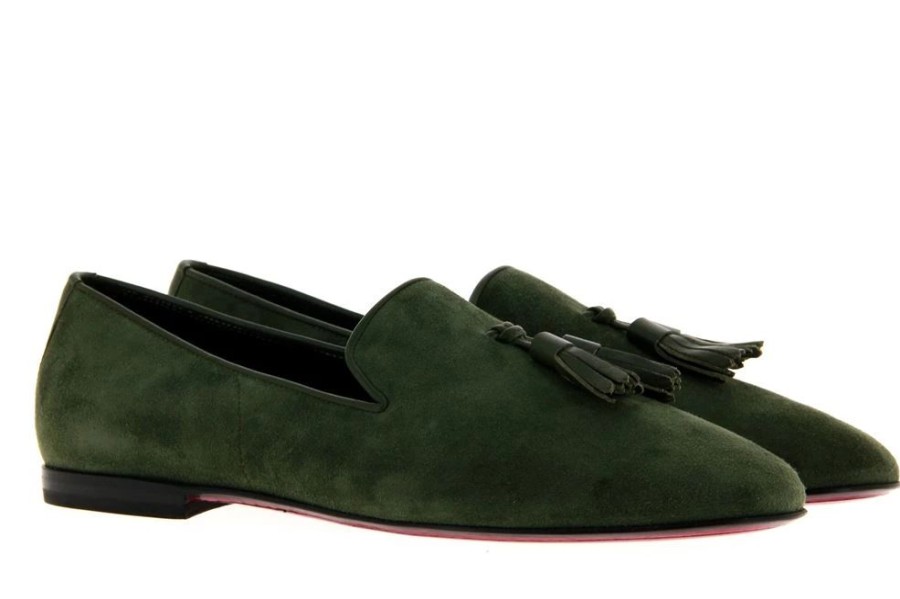 Herren Fernando Pensato Mokassins | Fernando Pensato Loafer Clyde Camoscio Kaky (45)