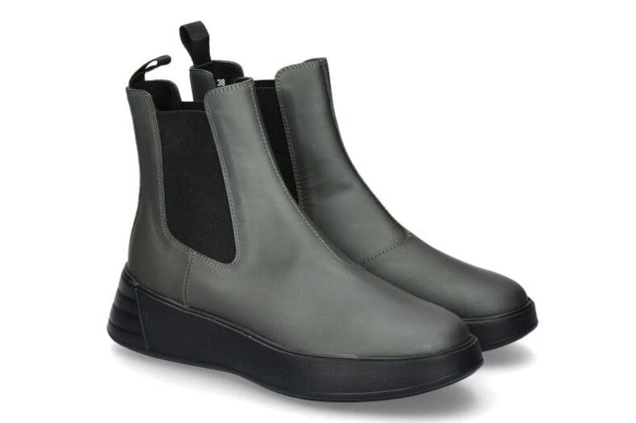 Damen Hogan Booties | Hogan Boots Rebel Militare Chelsea