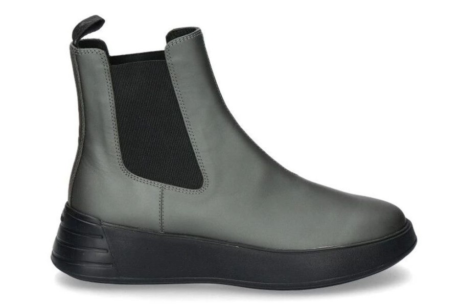 Damen Hogan Booties | Hogan Boots Rebel Militare Chelsea