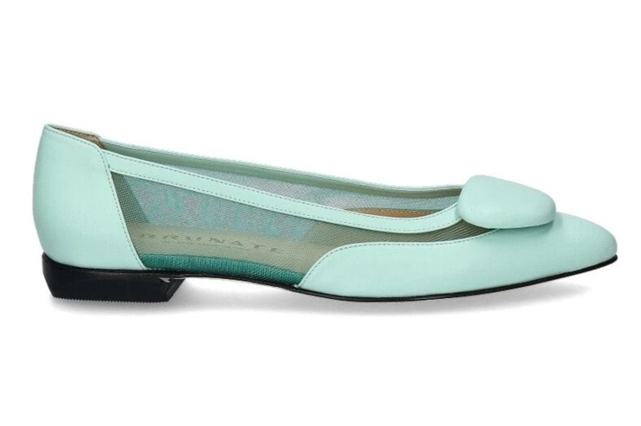 Damen Brunate Ballerinas | Brunate Ballerina Nappa Tiff Tulle