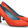 Damen Thierry Rabotin Pumps | Thierry Rabotin Pumps Camoscio Orange