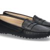 Damen ScarpaRossa Slipper | Scarparossa Mokassin 3051 Vitello Nero