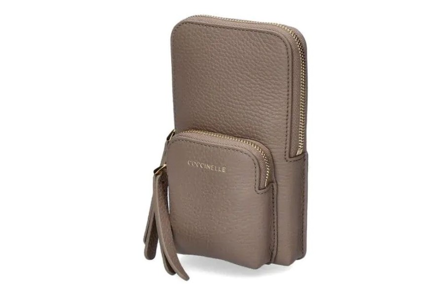 Damen Coccinelle Geldb?Rsen | Coccinelle Handytasche Pixie -Beige