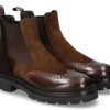 Herren Santoni Warmgefuttert | Santoni Stiefelette Gefu00Fcttert Nappa Moro