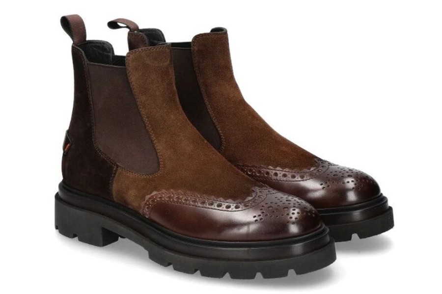 Herren Santoni Warmgefuttert | Santoni Stiefelette Gefu00Fcttert Nappa Moro