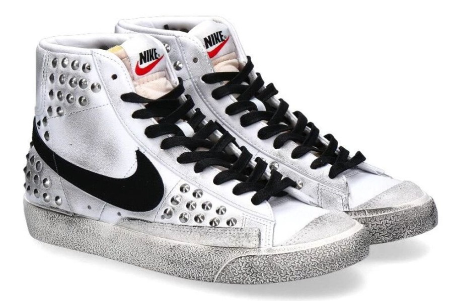 Damen Ballo Da Sola Sneaker | Nike By Ballo Da Sola Sneaker Blazer Mid '77 White Black