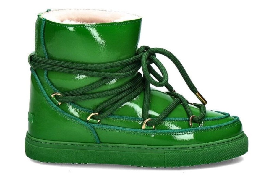 Damen Inuikii Warmfutter | Inuikii Boots Gefu00Fcttert Full Leather Naplack Green