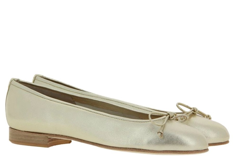 Damen Lorbac Ballerinas | Lorbac Ballerina Molly Laminato Oro