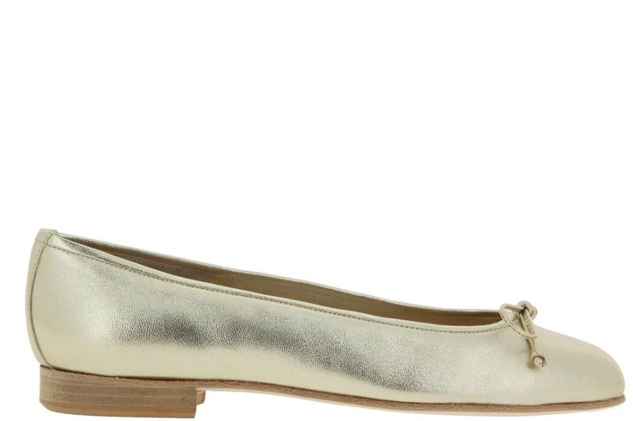 Damen Lorbac Ballerinas | Lorbac Ballerina Molly Laminato Oro