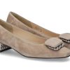 Damen Brunate Pumps | Brunate Pumps Flex Camoscio Nut Platino