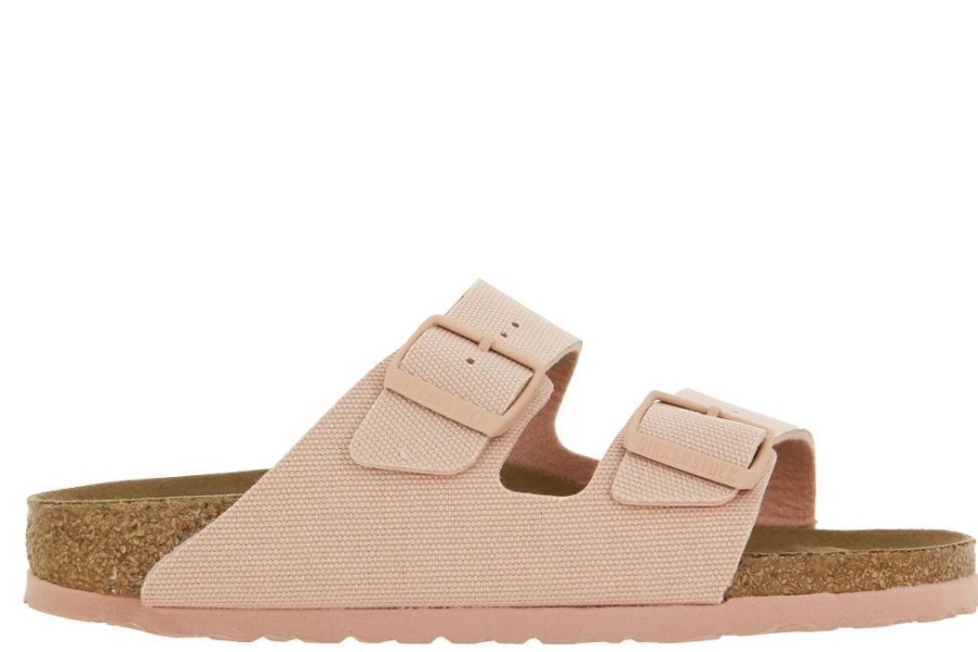 Damen Birkenstock Hausschuhe | Birkenstock Pantolette Arizona Schmale Soft Pink