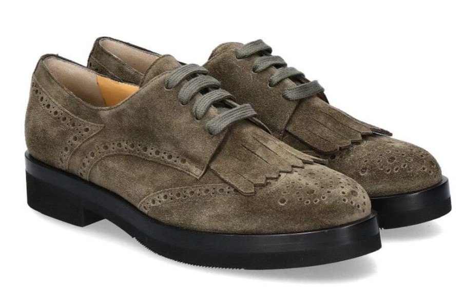 Damen Truman's Schnurschuhe | Truman'S Schnu00Fcrschuh 8573 London- Lodengru00Fcn