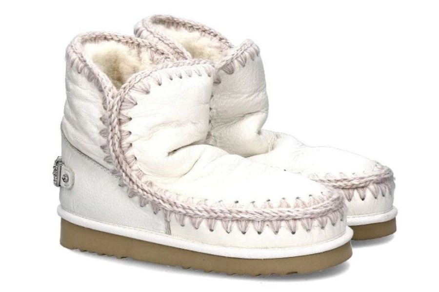 Damen mou Warmfutter | Mou Boots Running Eskimo 18 Logo Waxi White (39)