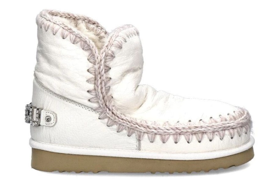 Damen mou Warmfutter | Mou Boots Running Eskimo 18 Logo Waxi White (39)