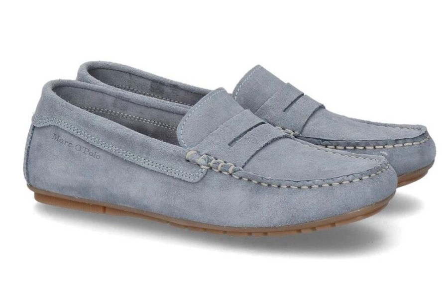 Damen Marc O'Polo Mokassin | Marc O'Polo Mokassin 810 Light Blue