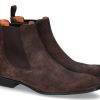 Herren Santoni Stiefeletten / Stiefel | Santoni Chelsea Boot Camoscio Moro (41U00Bd)