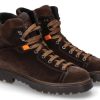 Herren Santoni Stiefeletten / Stiefel | Santoni Stiefelette Camoscio Dark Brown