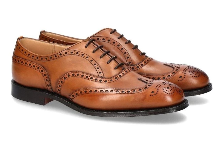 Herren Church's Schnurer | Church'S Oxford Brogue Nevada Leather Walnut (42)