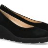 Damen Brunate Keilschuhe | Brunate Keilslipper Neon Camoscio Nero (37U00Bd)