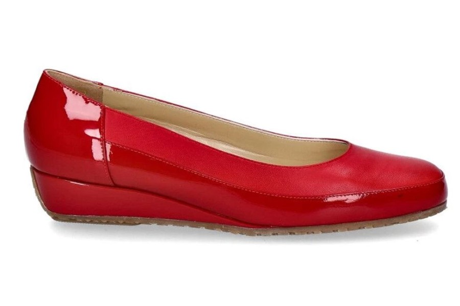 Damen Bagnoli Slipper | Bagnoli Slipper Vernice Rosso Nappa Rosso (41U00Bd)