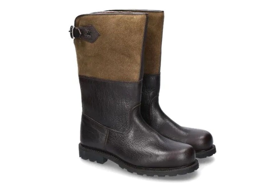 Herren Ludwig Reiter Warmgefuttert | Ludwig Reiter Stiefel Maronibrater Bison Darkbrown Gru00Dcn (42)