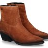 Damen Lazamani Stiefeletten | Lazamani Western-Bootie 85.632 Cognac