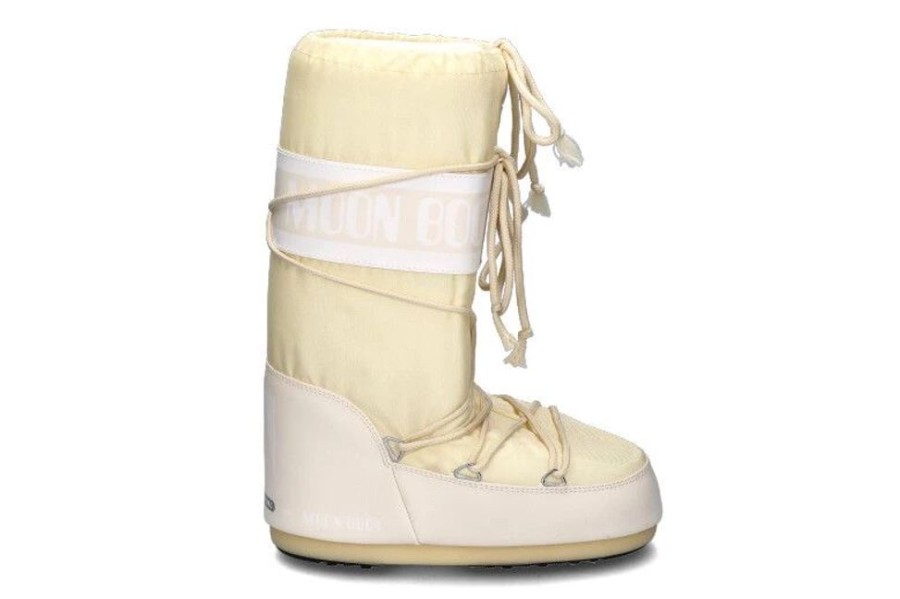 Damen Moon Boot Booties | Moon Boot Snowboots Icon Nylon Cream